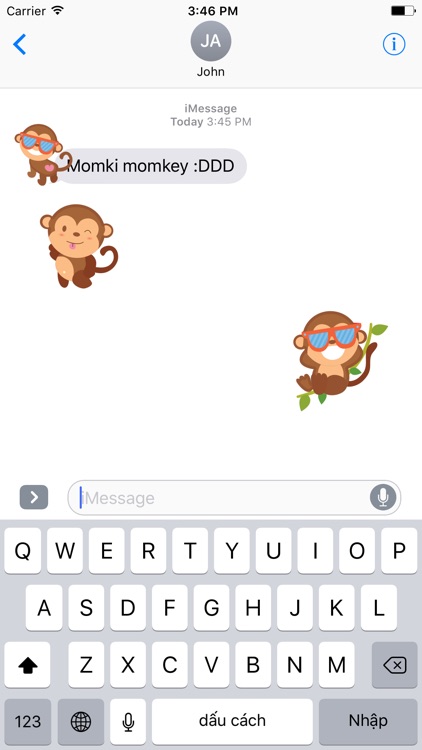 Funny Monkey - Fx Sticker