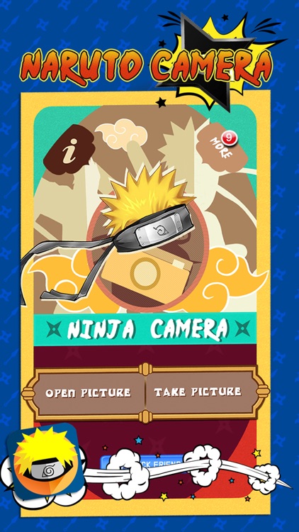 Naruto Edition Camera : Ninja Hair Fan Art Manga Sticker screenshot-3