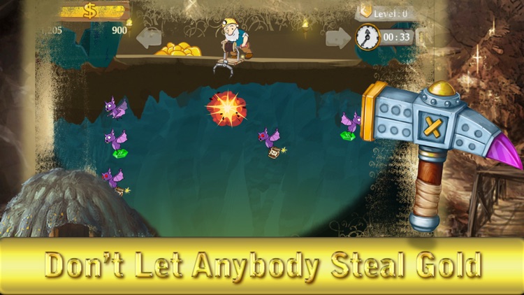 Classic gold miner free - The gold digging game HD