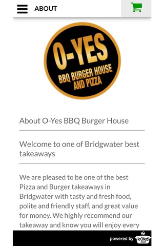 O-Yes BBQ Burger House Pizza Takeaway screenshot 4