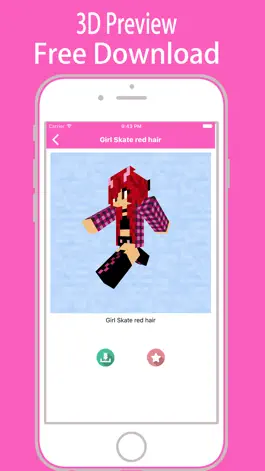 Game screenshot Girl Skins App for Minecraft apk
