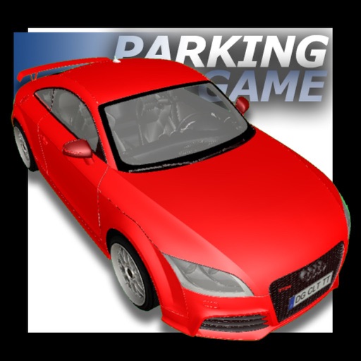 Red Sport Car Parking Icon