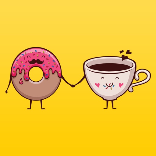 KitschArmy – Cute coffee Sticker by Moryachok icon