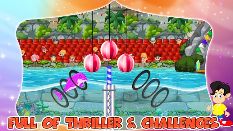 Dolphin Show for kids- Sea animal pool fun game