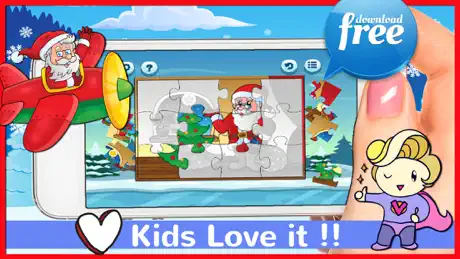 Christmas Jigsaw & Puzzles Games Free For Toddlers