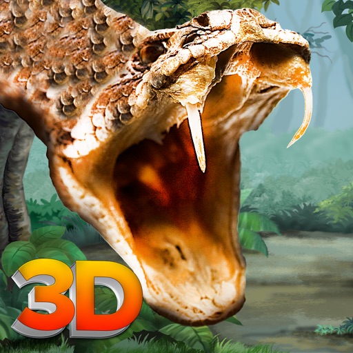 Wild Anaconda Attack Simulator 3D - Get Ready To Slaw Your Victim As Angry Snake Icon