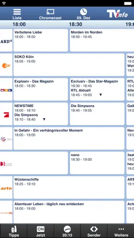 Game screenshot TVinfo TV Programm Fernsehprogramm hack