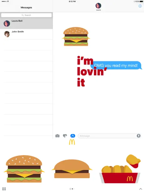 McDonald's Stickers