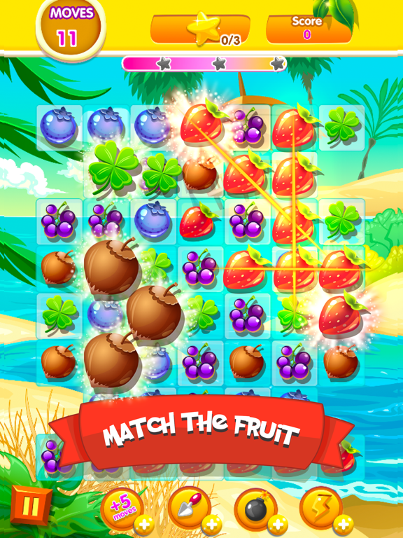 Tropical Twist Mania: Match 3 Fruits Garden app screenshot 3
