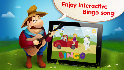 ABC Bingo Song for Kids: learn alphabet and phonics with karaoke nursery rhymes screenshot 1