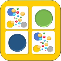 カラー サークル マッチング 脳トレゲーム - easy kids memory game