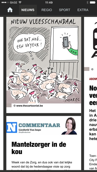 Nieuwsblad Krant screenshot 4