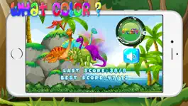 Game screenshot Colour Skills Test Dinosaur for Kid 2 3 4 Year Old apk