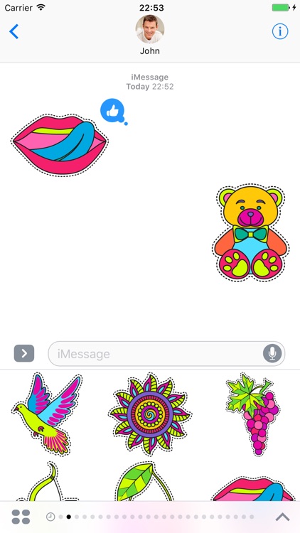 Fashionable cute - Stickers for iMessage