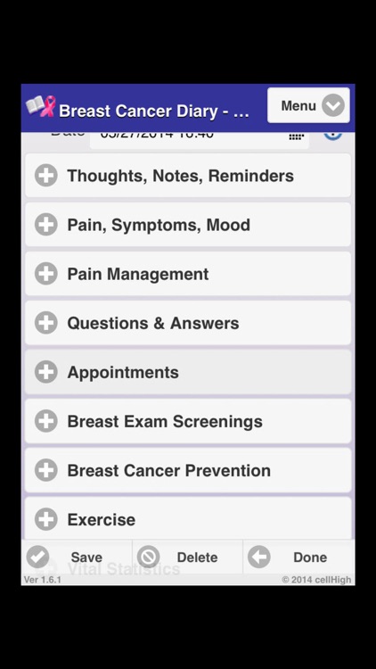 Breast Cancer Diary screenshot-3