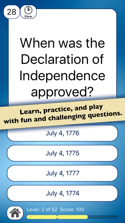 4th of July US History Quiz Independence Day screenshot-4