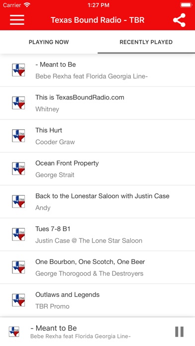 Texas Bound Radio screenshot 2
