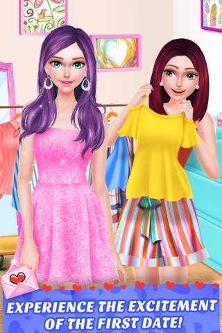 Back To School: First Date with High School Crush - Spa, Salon & Makeover Game for Girls screenshot 3