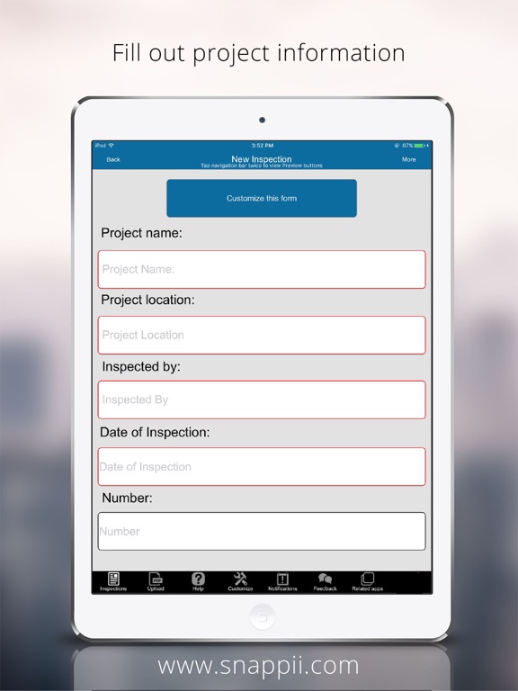Screenshot #5 pour Construction Equipment Inspection