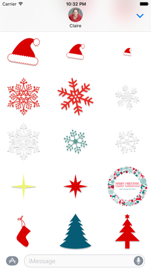 Christmas Stickers for iMessage(圖3)-速報App