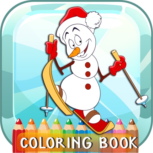 Christmas Coloring Pages For Kids And Toddlers! iOS App