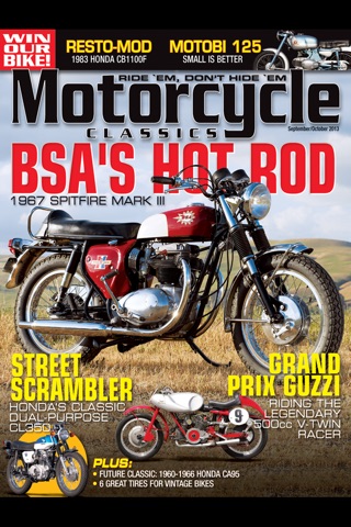 Motorcycle Classics Magazine screenshot 3