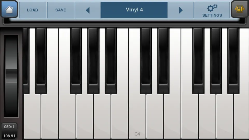Скриншот BeatMaker 2 на iPhone 5