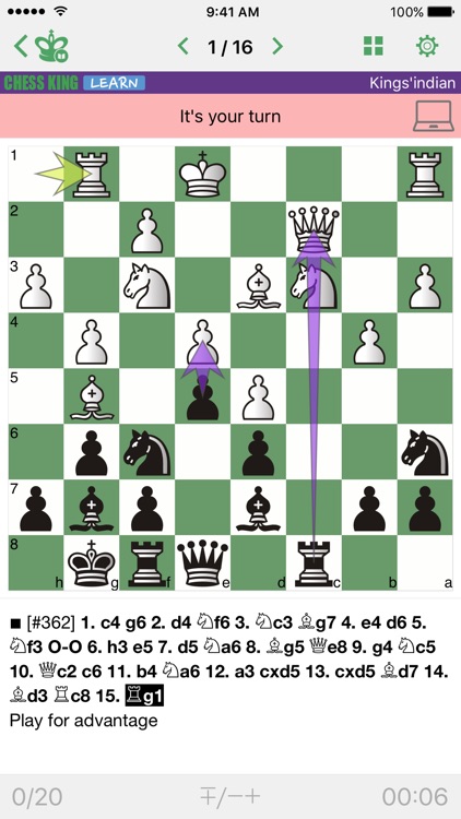 Chess. King's Indian Defense