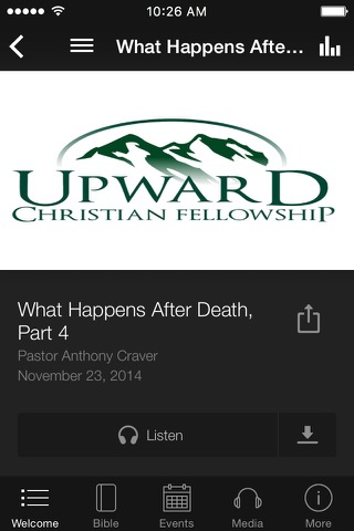 Upward Christian Fellowship screenshot 4