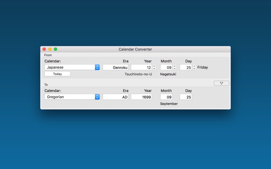 Calendar Converter - 2.52 - (macOS)