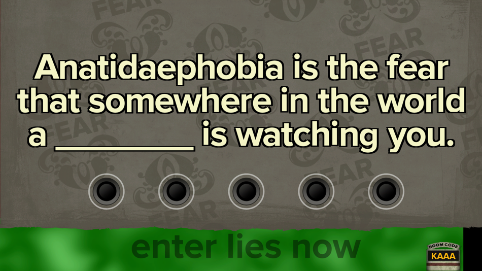 #1. Fibbage XL (iOS) 由: Jackbox Games, Inc.