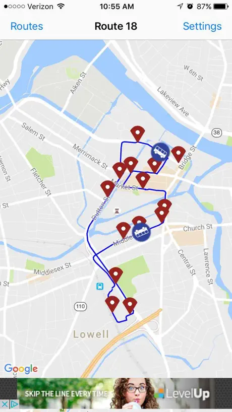 LRTA Bus Tracker