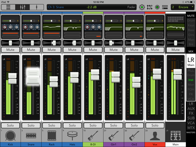 ‎Mackie Master Fader 4 Screenshot