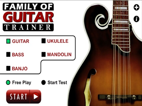 Guitar Family Trainer:Guitar,Bass,Ukulele,Mandolin - náhled