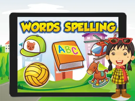 First Words Spelling Flashcard