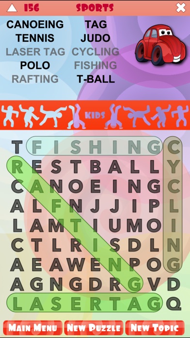 WordSearch Kids screenshot1
