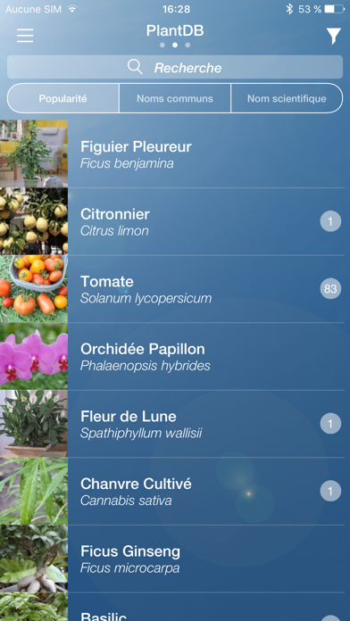 Screenshot #3 pour Parrot Flower Power Tablette