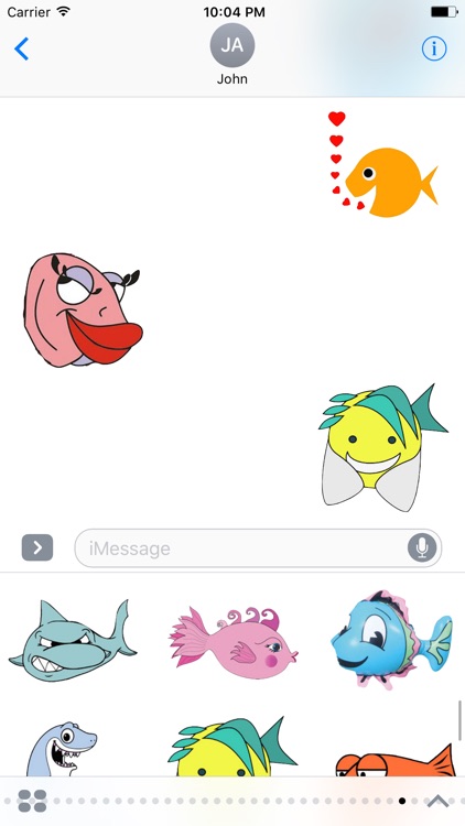 Cute Fish - Fc Sticker