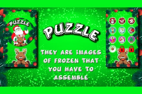 Christmas Puzzles Slide screenshot 2