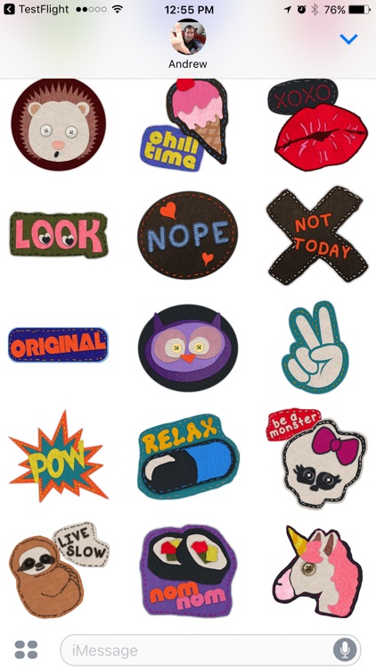 Cute Felt Patch Stickers