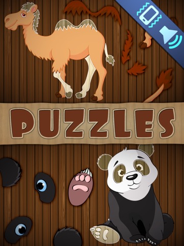 Animal Puzzles Games: Kids & Toddlers free puzzleのおすすめ画像1