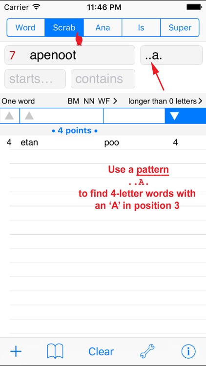 Norsk Words Finder/Norwegian Bokmål/Nynorsk PRO screenshot-3