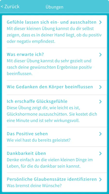 Erfolgreich Wünschen screenshot 4 of 5