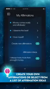 Affirmation Reminder screenshot #2 for iPhone