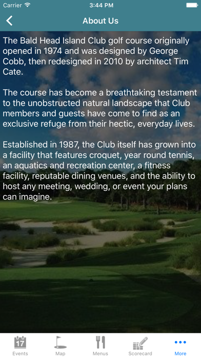 Screenshot #1 pour Bald Head Island Club Golf