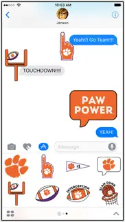 clemson tigers stickers for imessage iphone images 2