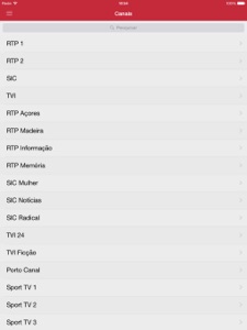 Televisão Portugal para iPad screenshot #1 for iPad