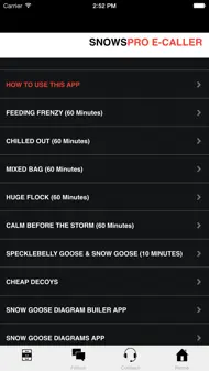 Snow Goose Call - E Caller - BLUETOOTH COMPATIBLE iphone bilder 1