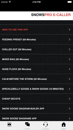 Snow Goose Call - E Caller - BLUETOOTH COMPATIBLE iPhone image 2