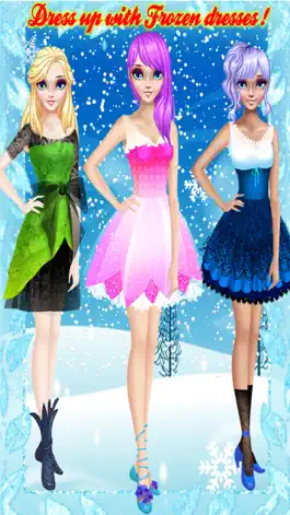 Game screenshot Ice Queen Makeover Salon apk